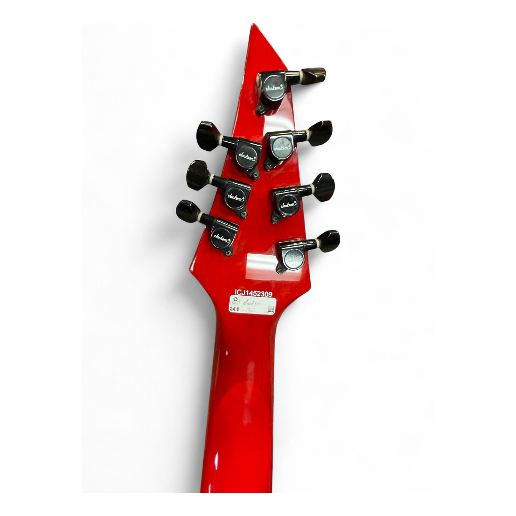 Used Jackson SOLOIST SLATXMGQ3-7 Trans Red Solid Body