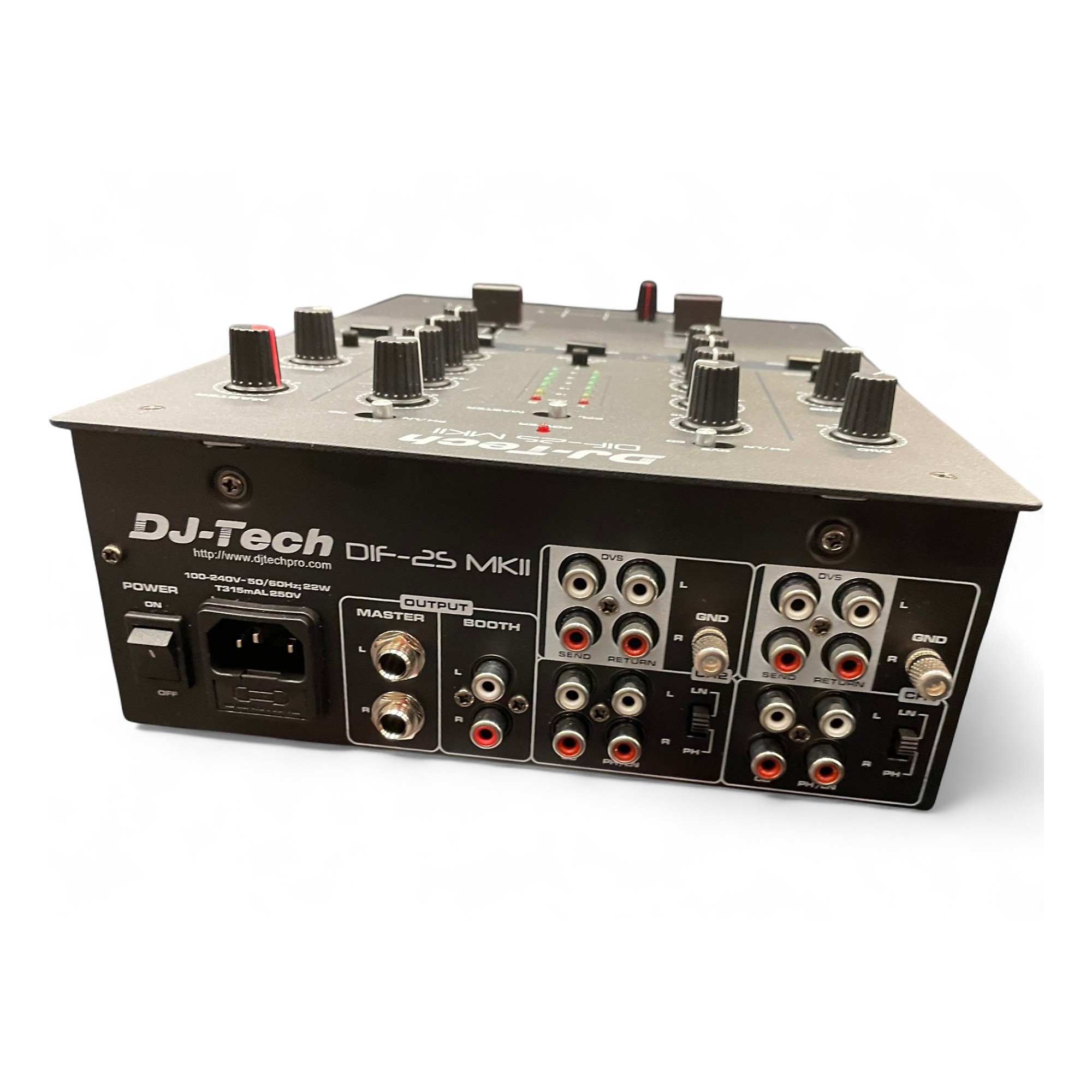 Used DJ TECH DIF25MKII DJ Mixer | Guitar Center