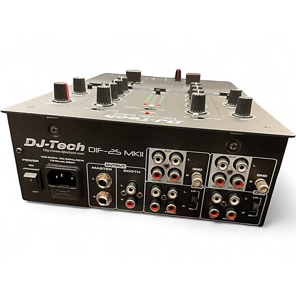 Used DJ TECH DIF25MKII DJ Mixer