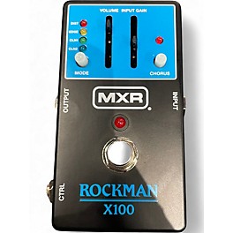 Used MXR ROCKMAN X100 Effect Pedal
