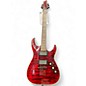 Used Schecter Guitar Research Hellraiser C1 Crimson Red Trans Solid Body Electric Guitar thumbnail