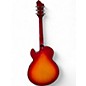 Used Hagstrom HJ500 Cherry Sunburst Hollow Body Electric Guitar