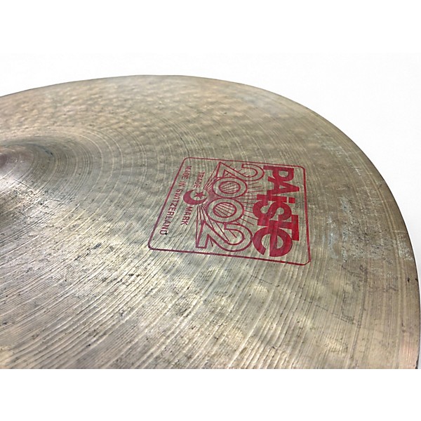 Used Paiste 20in 2002 Ride Cymbal
