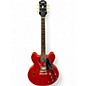 Used Epiphone ES335 Red Hollow Body Electric Guitar thumbnail