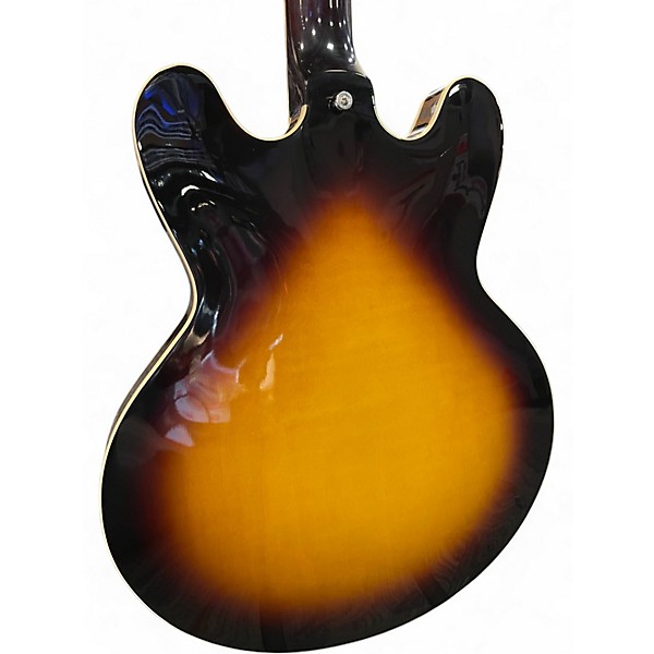 Used Heritage H530 Original Sunburst Hollow Body Electric Guitar