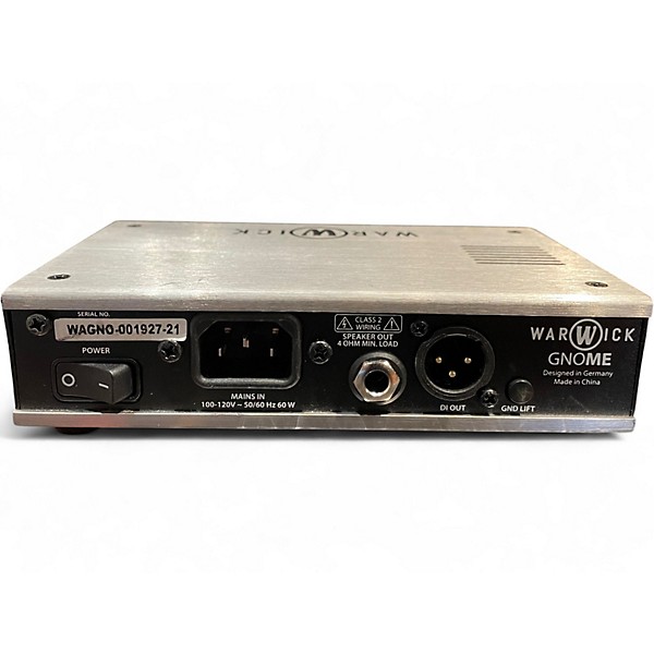 Used Warwick Gnome Bass Amp Head