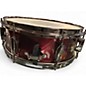Used TAMA 5.5X14 Imperialstar Snare Chrome Red Drum