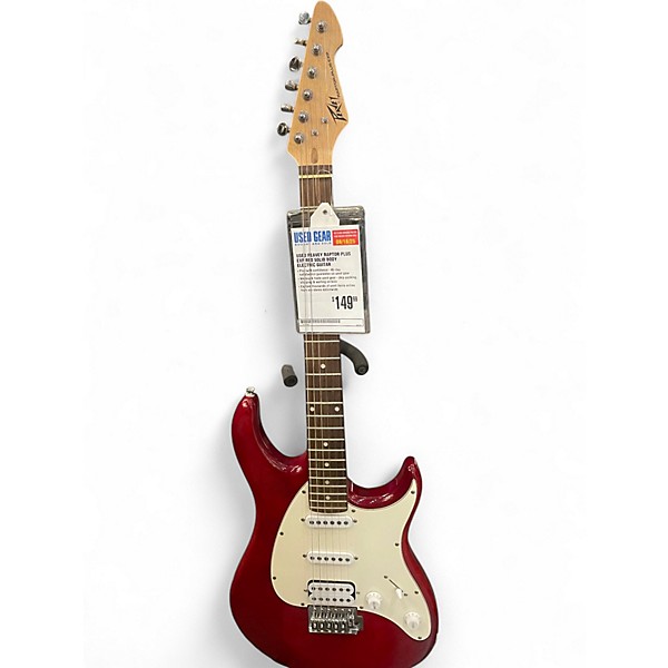 Used Peavey raptor plus exp Red Solid Body Electric Guitar