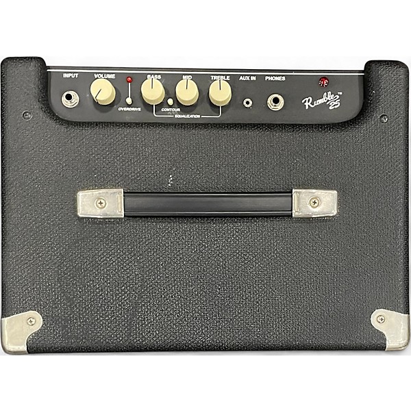 Used Fender Rumble 25 25W 1x10 Bass Combo Amp