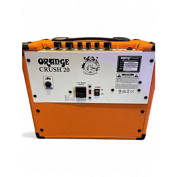 Used Orange Amplifiers Crush 20 20W 1x8 Guitar Combo Amp