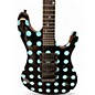 Used Kramer NIGHTSWAN BLACK AND BLUE Solid Body Electric Guitar