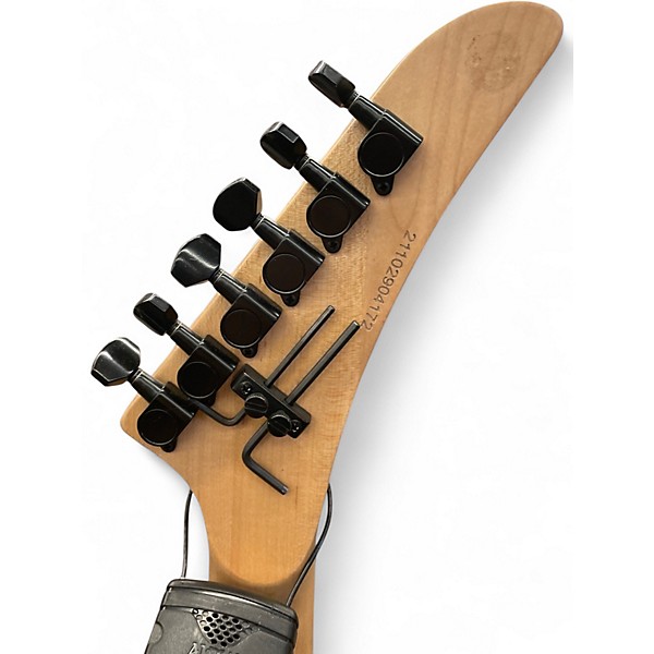 Used Kramer NIGHTSWAN BLACK AND BLUE Solid Body Electric Guitar