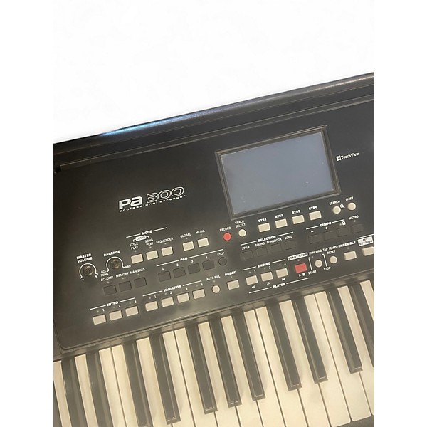 Used KORG PA300 61 Key Arranger Keyboard