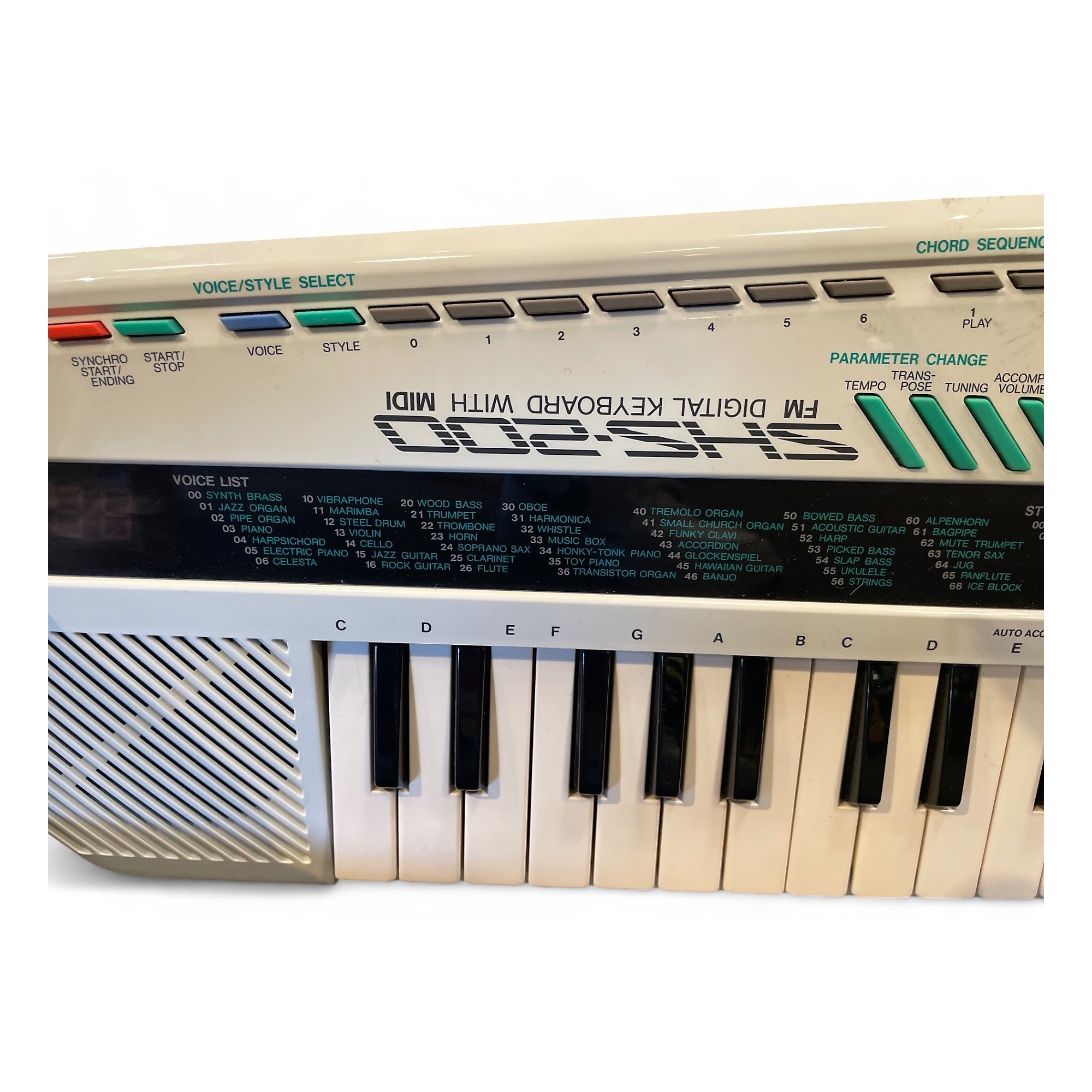 ヤマハ　ショルキー　SHS-200 ジャンク ジャンク】YAMAHA SHS-200＜鍵盤難あり＞ヤマハ ショルキー