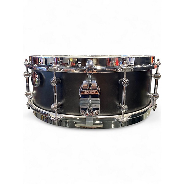 Used Gretsch Drums 14X5.5 Brooklyn Series Snare Satin Black Drum