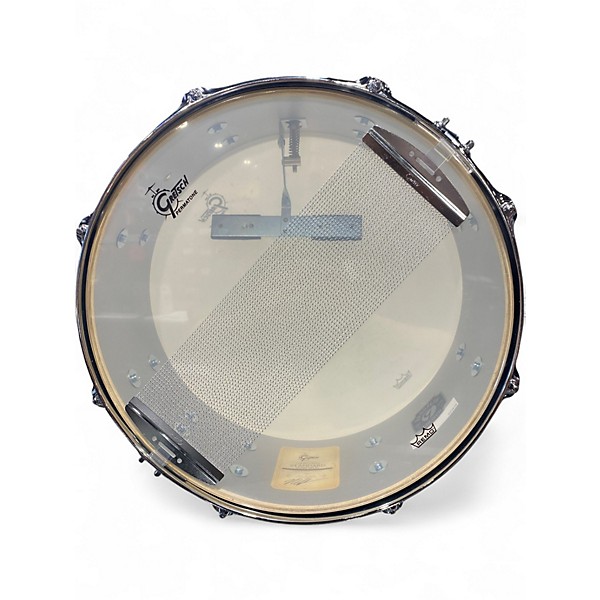 Used Gretsch Drums 14X5.5 Brooklyn Series Snare Satin Black Drum