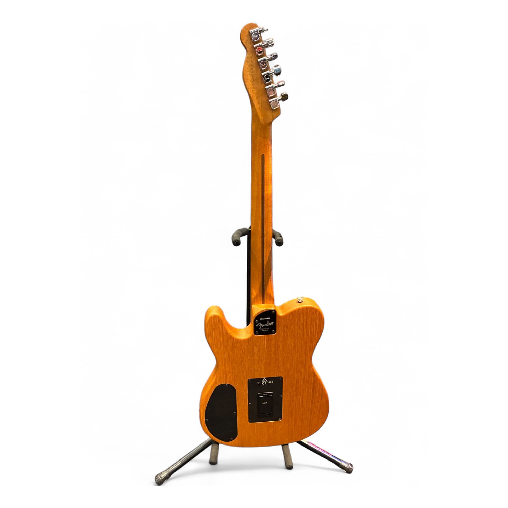 Used Fender Acoustasonic Player Telecaster Blonde Acoustic