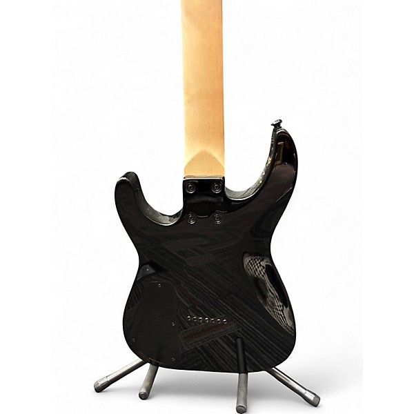 Used Jackson JS22-7 Dinky 7 String Black Solid Body Electric Guitar