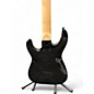 Used Jackson JS22-7 Dinky 7 String Black Solid Body Electric Guitar