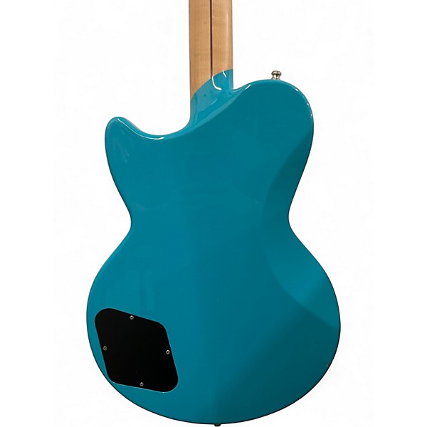 Used D'Angelico Deluxe Series Atlantic Brandon Niederauer Sonic Blue Solid Body Electric Guitar