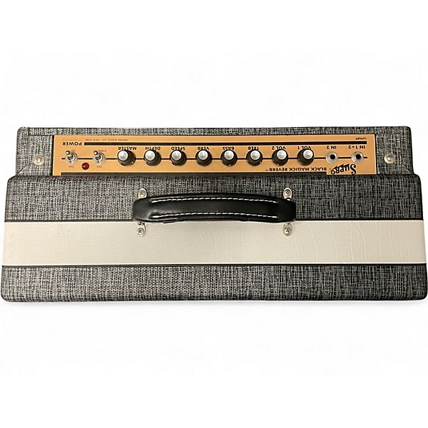 Used Supro 1696RT Black Magick Reverb 1x12 Tube Guitar Combo Amp