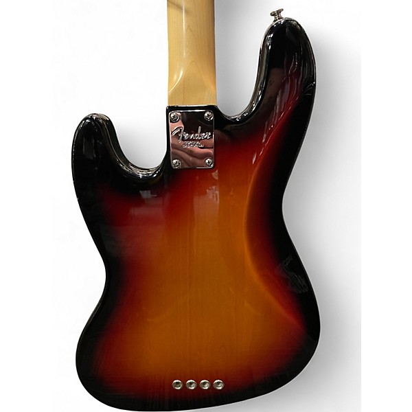Used Fender American Standard Jazz Bass 3 Color Sunburst Electric Bass Guitar