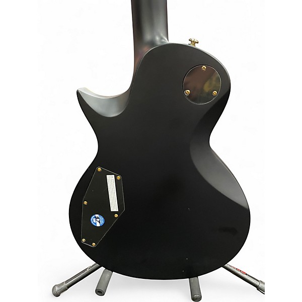 Used Ltd EC-1000 BLACK AND GOLD Solid Body Electric Guitar