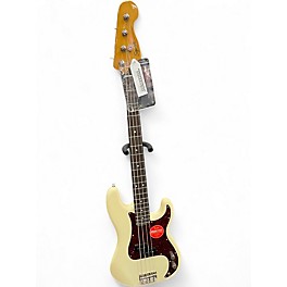 Used Squier Classic Vibe 1960S Precision Bass Olympic White Electric Bass Guitar
