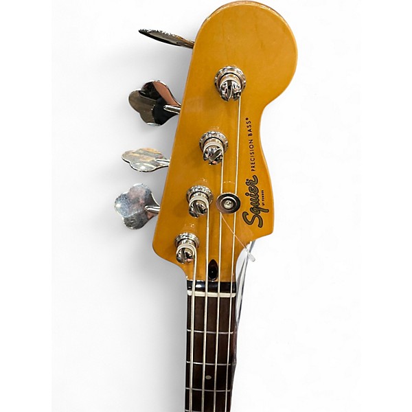 Used Squier Classic Vibe 1960S Precision Bass Olympic White Electric Bass Guitar