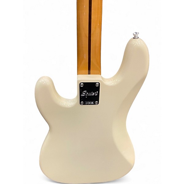 Used Squier Classic Vibe 1960S Precision Bass Olympic White Electric Bass Guitar