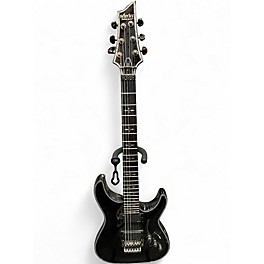 Used Schecter Guitar Research Hellraiser C1 Floyd Rose Black Solid Body Electric Guitar