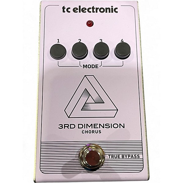 Used TC Electronic 3rd Dimension Chorus Effect Pedal