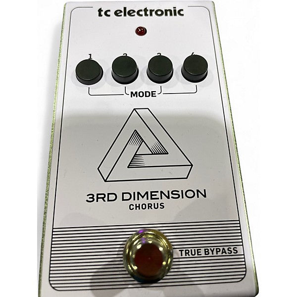 Used TC Electronic 3rd Dimension Chorus Effect Pedal