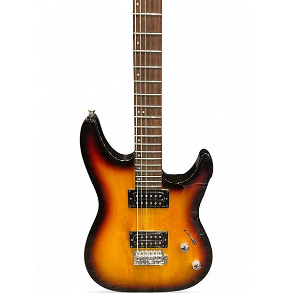 Used Laguna LE200 2 Tone Sunburst Solid Body Electric Guitar