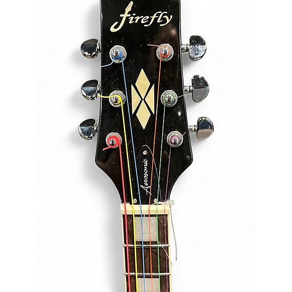 Used Firefly  elite Vintage Natural Solid Body Electric Guitar