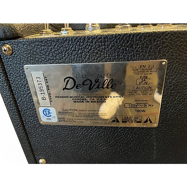 Used Fender Hot Rod Deville 60W 4x10 Tube Guitar Combo Amp