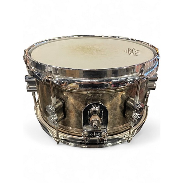 Used PDP by DW 6.5X10 Concept Series Snare Rusted Silver Drum