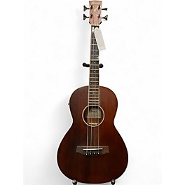 Used Ibanez PNB14E-OPN BROWN Acoustic Bass Guitar