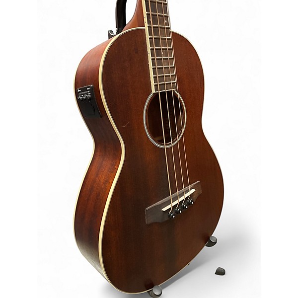 Used Ibanez PNB14E-OPN BROWN Acoustic Bass Guitar