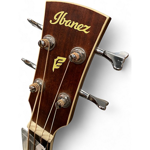 Used Ibanez PNB14E-OPN BROWN Acoustic Bass Guitar