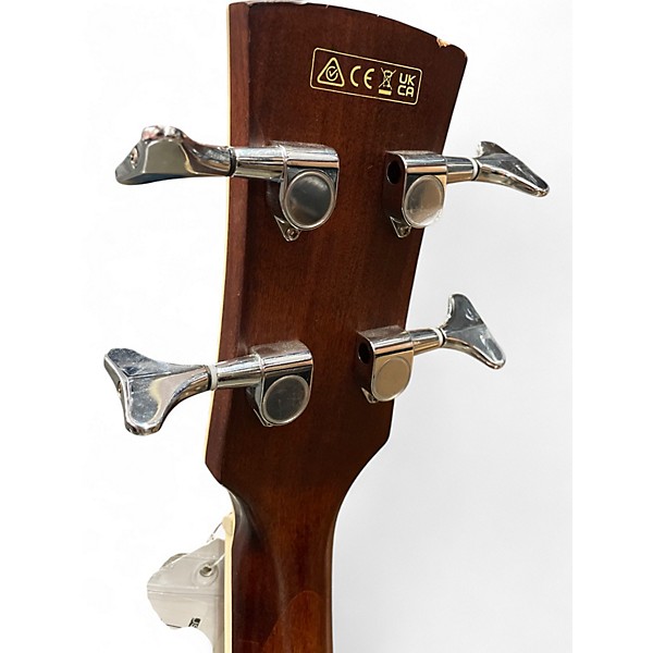 Used Ibanez PNB14E-OPN BROWN Acoustic Bass Guitar