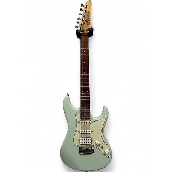 Used Ibanez AZ ESSENTIALS Mint Green Solid Body Electric Guitar