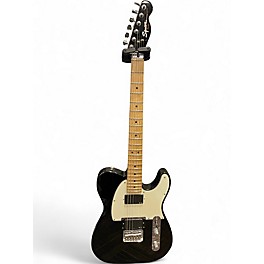 Used Squier Contemporary Telecaster HH Black Solid Body Electric Guitar