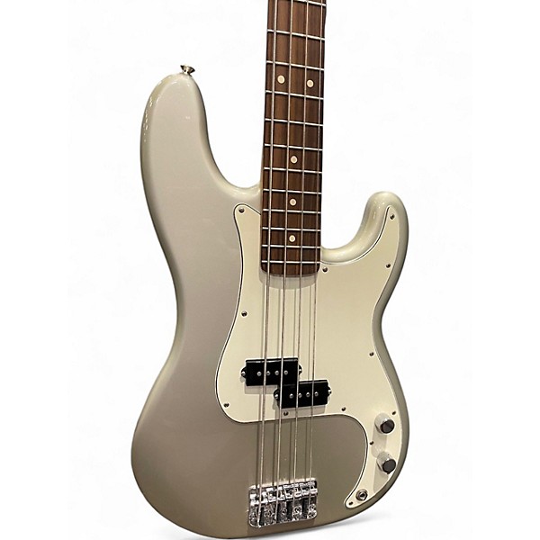 Used Fender GC FSR STANDARD PRECISION BASS Platinum Electric Bass Guitar