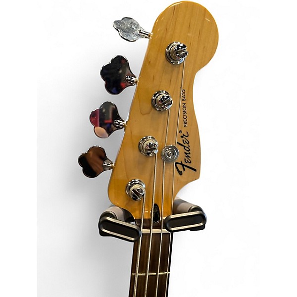 Used Fender GC FSR STANDARD PRECISION BASS Platinum Electric Bass Guitar