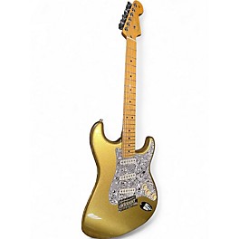 Used Fender American Standard Stratocaster Aztec Gold Solid Body Electric Guitar