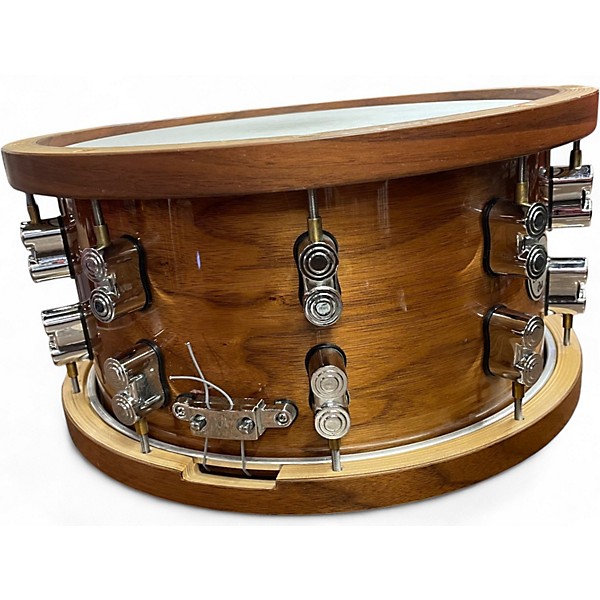 Used PDP by DW 14in LIMITED EDITION DARK SATIN  DARK STAIN MAPLE WALNUT Drum