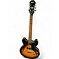 Used 2020 Epiphone dot 335  vintage sunburst Hollow Body Electric Guitar thumbnail