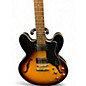 Used 2020 Epiphone dot 335  vintage sunburst Hollow Body Electric Guitar