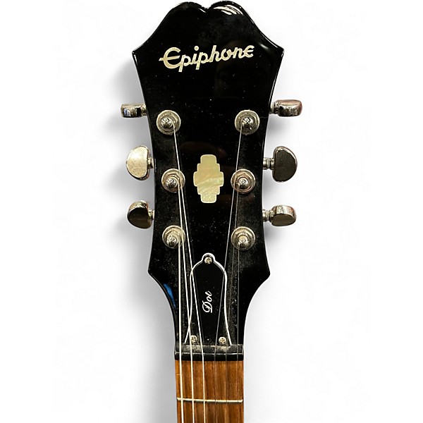 Used 2020 Epiphone dot 335  vintage sunburst Hollow Body Electric Guitar